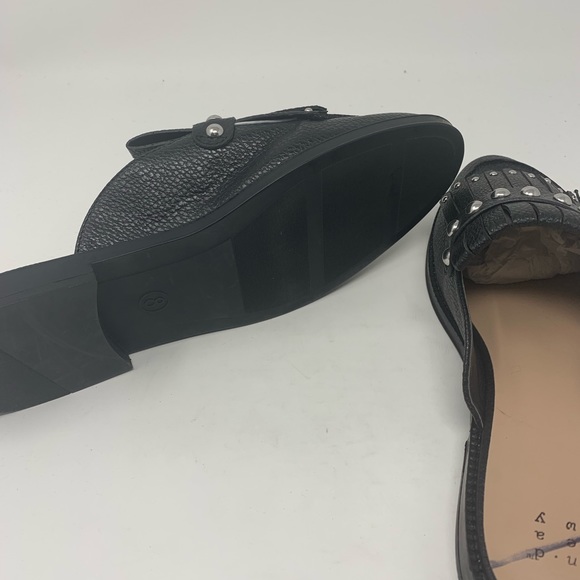 NWOT A New Day Karoline Fringe Slides Black - Picture 5 of 5